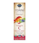 Mykind Organics Vitamín C ve spreji s příchutí třešeň a mandarinky 58ml.