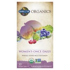 Organics Women's Once daily Multi - 30-tablet