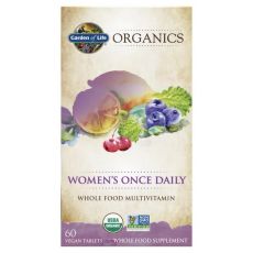 Organics Women's Once daily Multi - 60-tablet