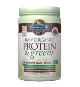 RAW Protein & Greeens Organic - čokoládový 610g.